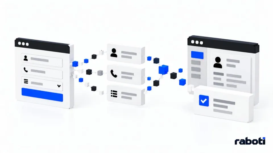 Данни от форма се подреждат и записват в клиентски профил в CRM